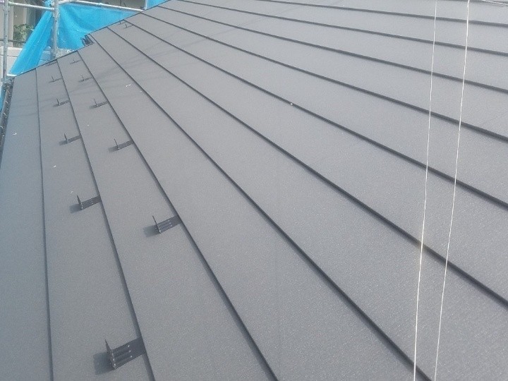 スーパーガルテクトの施工