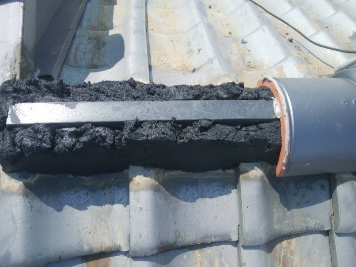 南蛮漆喰による芯土形成