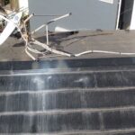 強風でアンテナが転倒