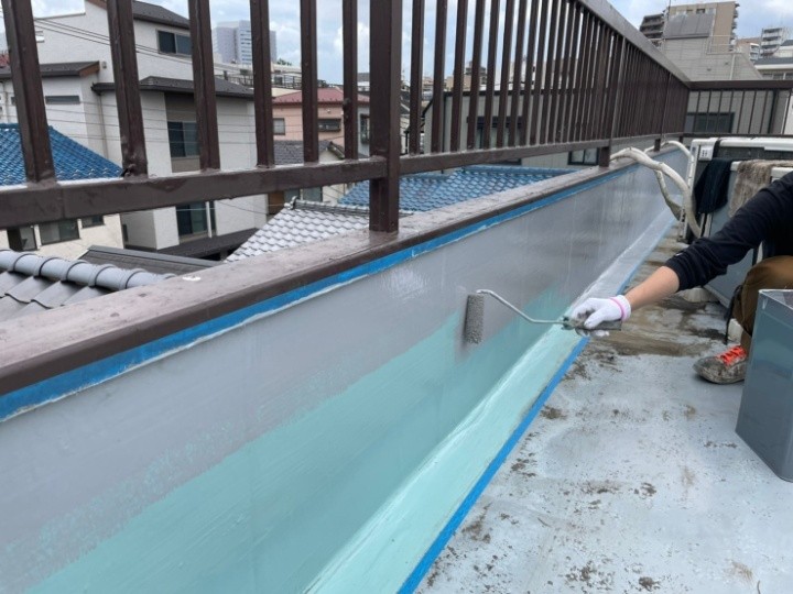 ウレタン塗膜防水（2層目）