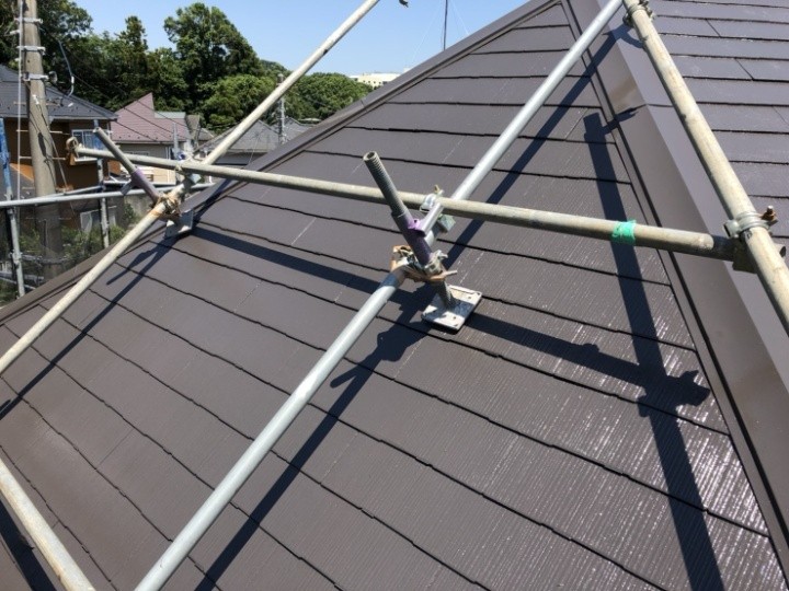 上塗りによる仕上げ