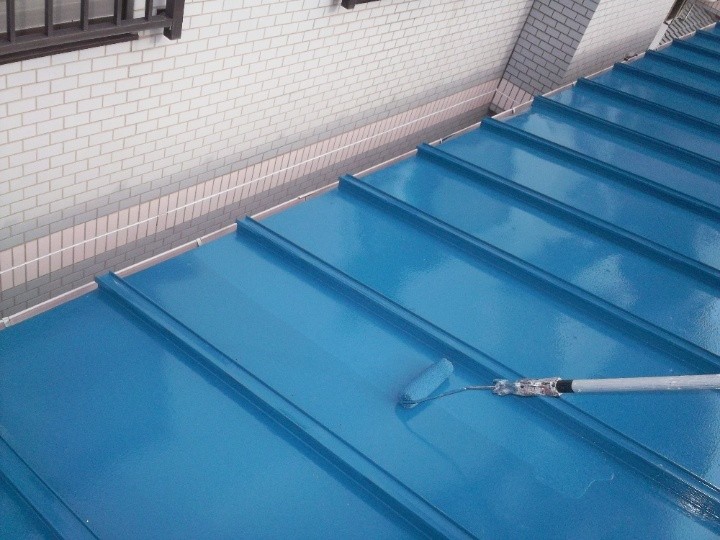 仕上げの上塗り