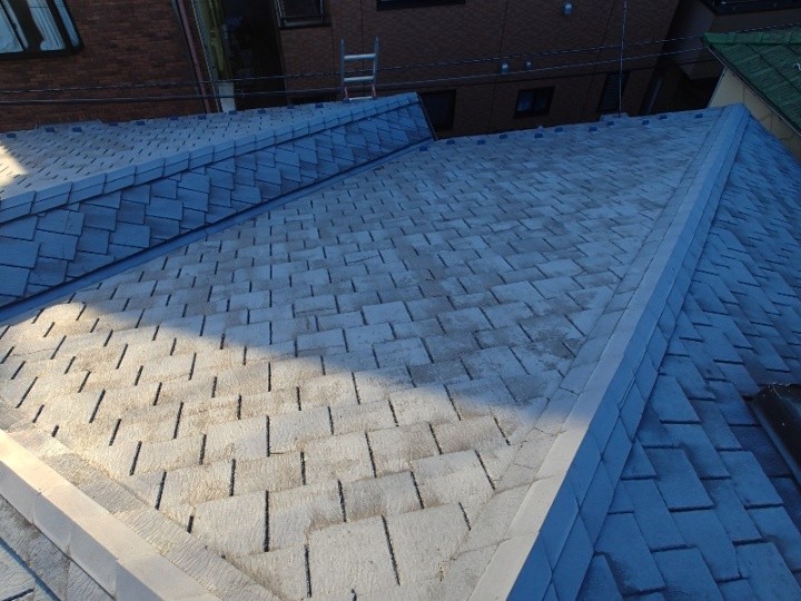 既存屋根の全体状況