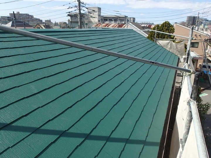 上塗りと仕上がり