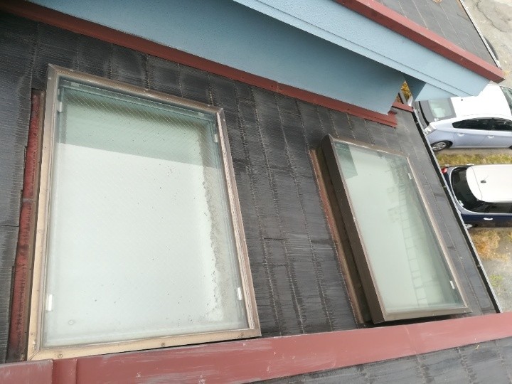 トップライト周辺の状態