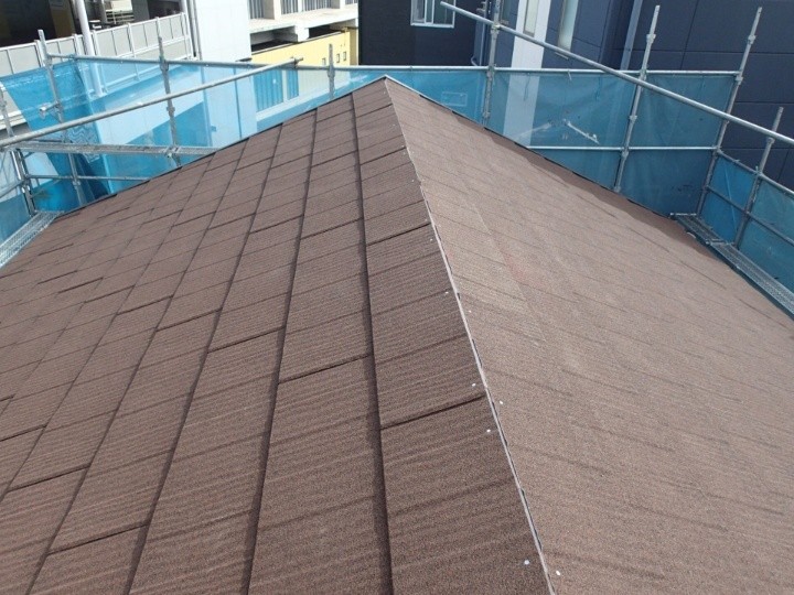 エコグラーニ本体の葺き込み