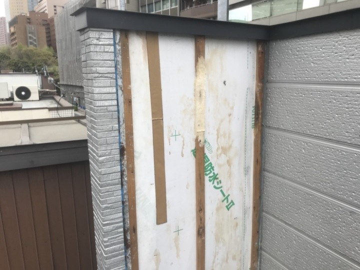 サイディング張替作業