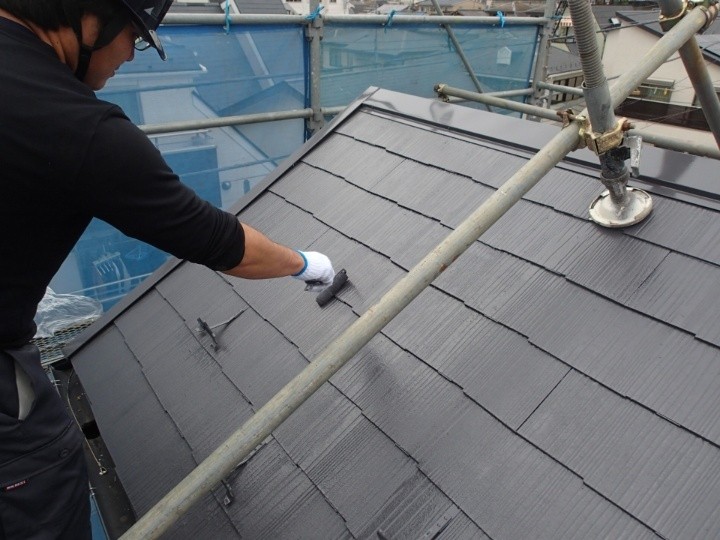 上塗りによる仕上げ