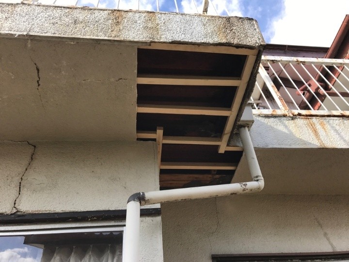 下地木材の設置