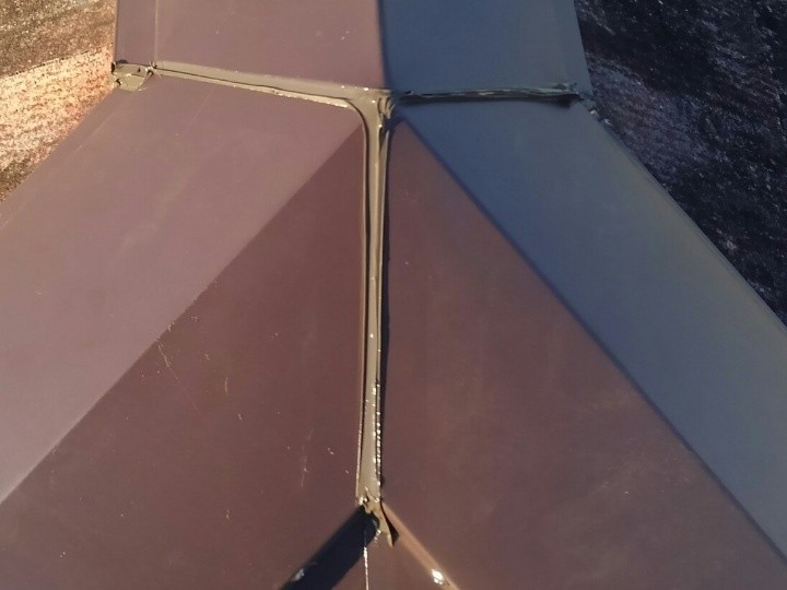 取り合い部のシーリング仕上げ