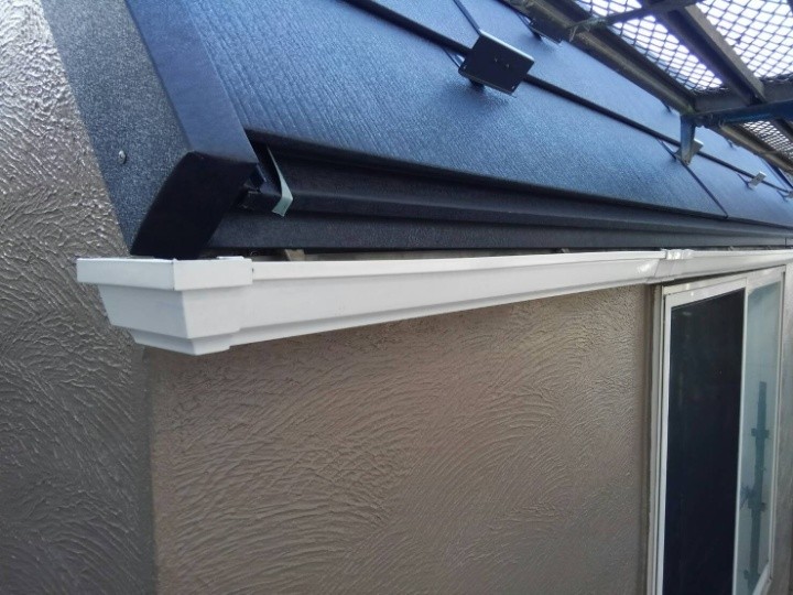 軒樋の交換