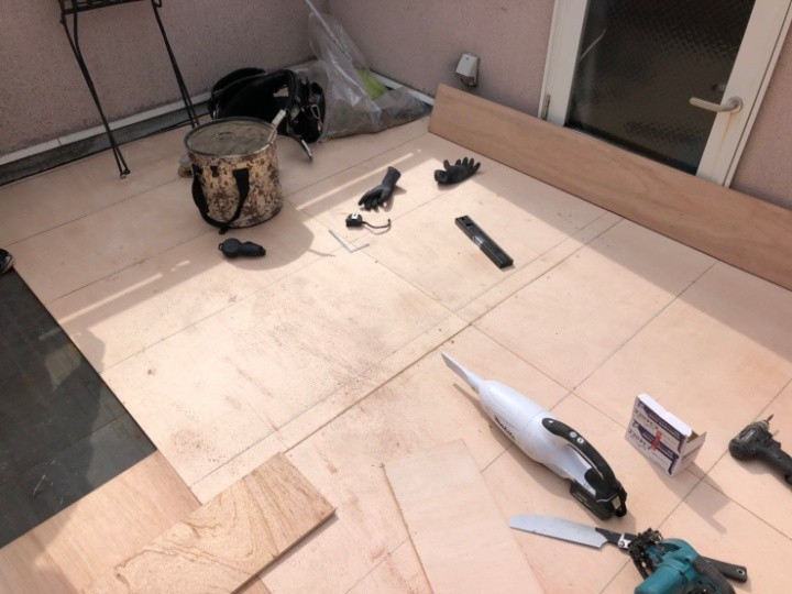 新規下地の構築