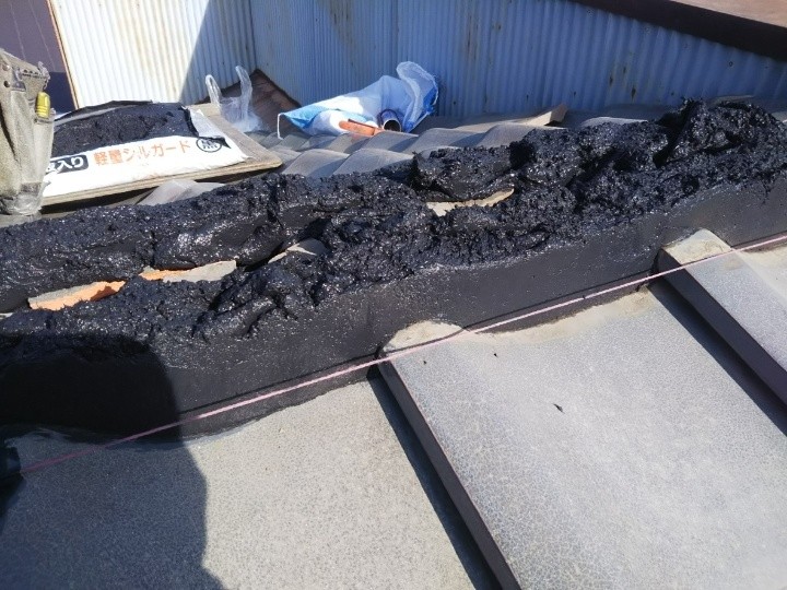 棟の取り直しと積み直し