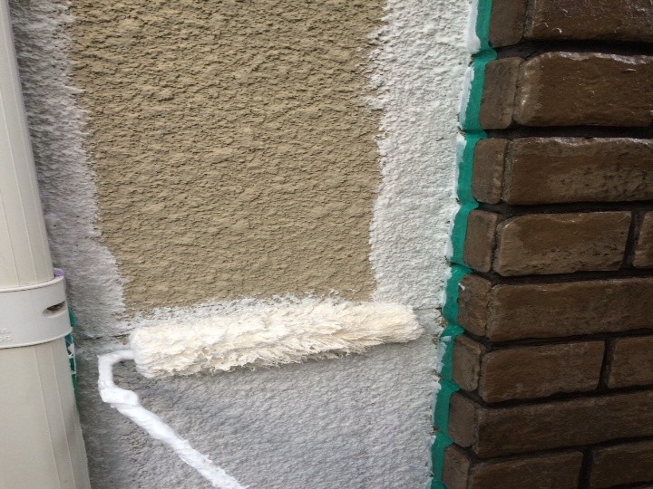 パーフェクトフィラーで下塗り