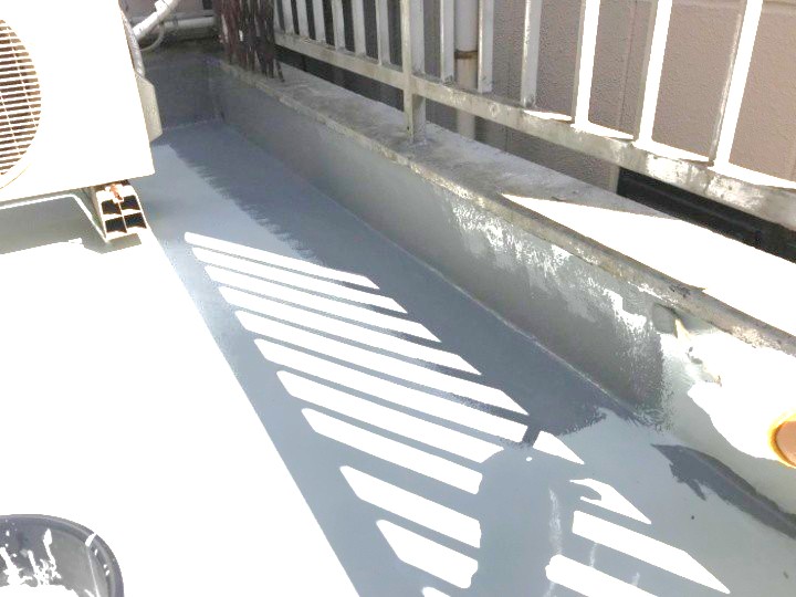 トップコート仕上げ