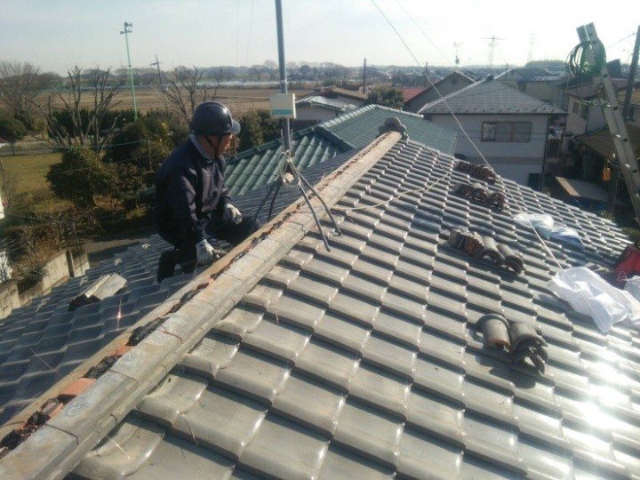 銅線による締め直し