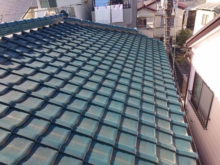 全体の屋根状況を確認