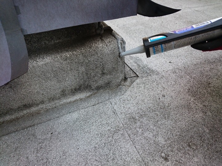 立ち上がり部の補修