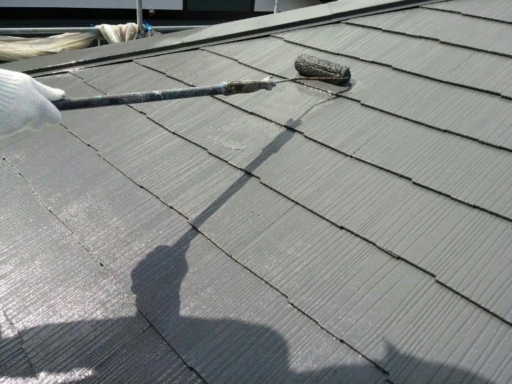 サーモアイSiで中塗り作業