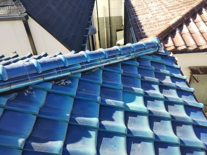 棟瓦取り直し工事を実施したお住まい