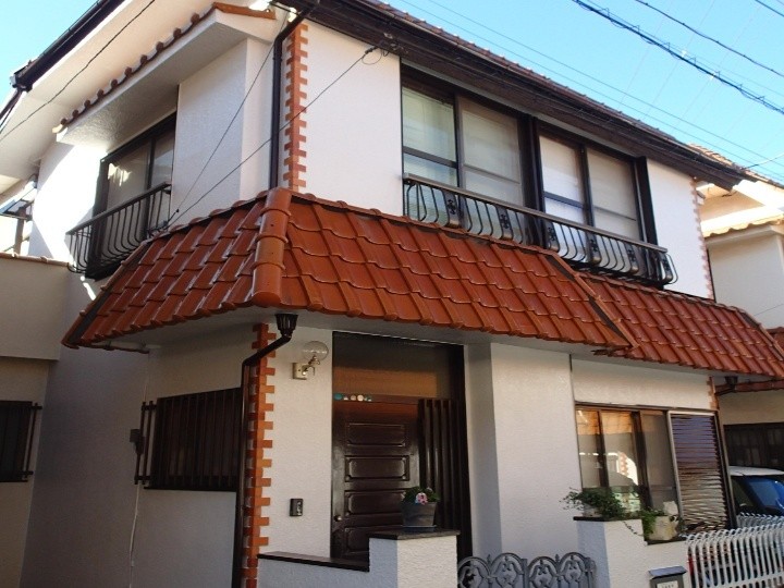 屋根と外壁の工事後のお住まい