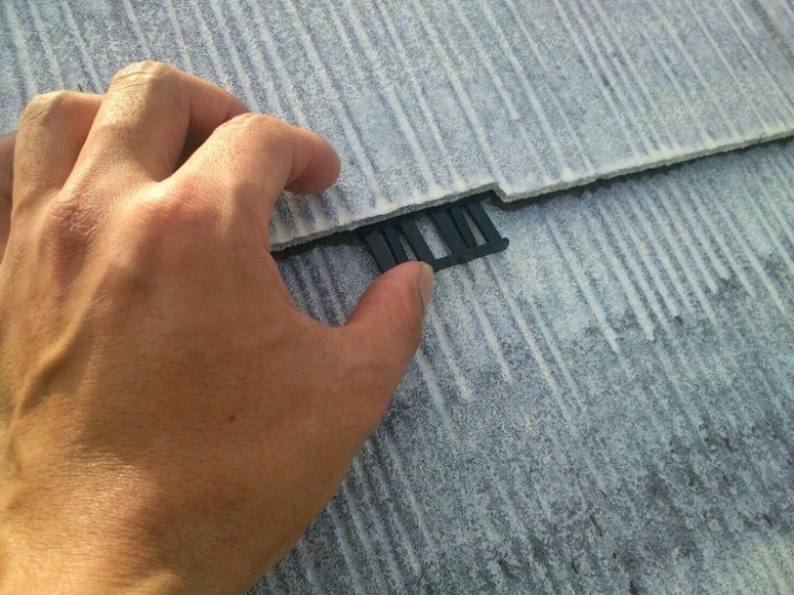 タスペーサー設置