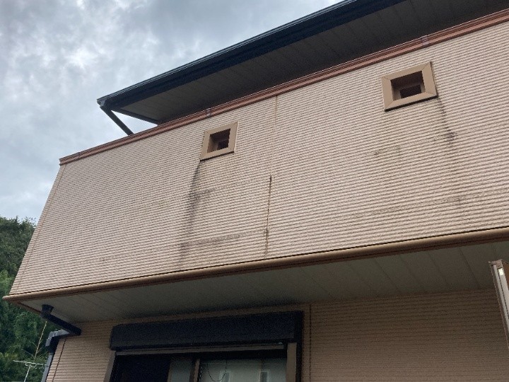 黒ずみの広がりを確認