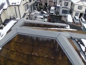 築年数も21年程ということで、屋根のカバー工事をご提案しました