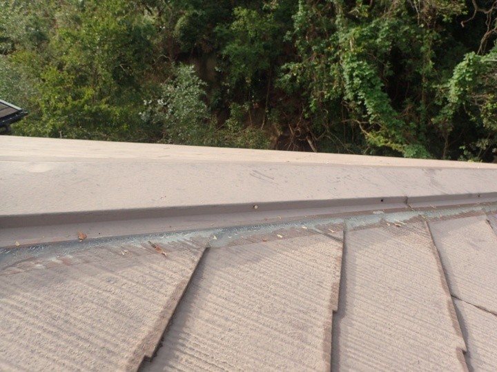 平部との取り合い部分の状態