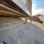 テラスの固定方法等のチェック