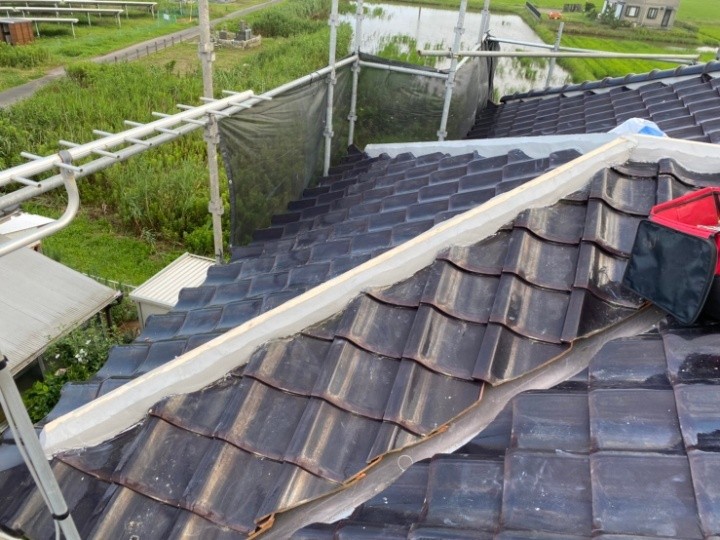 南蛮漆喰による土台づくり