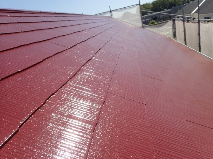 上塗りによる仕上げ