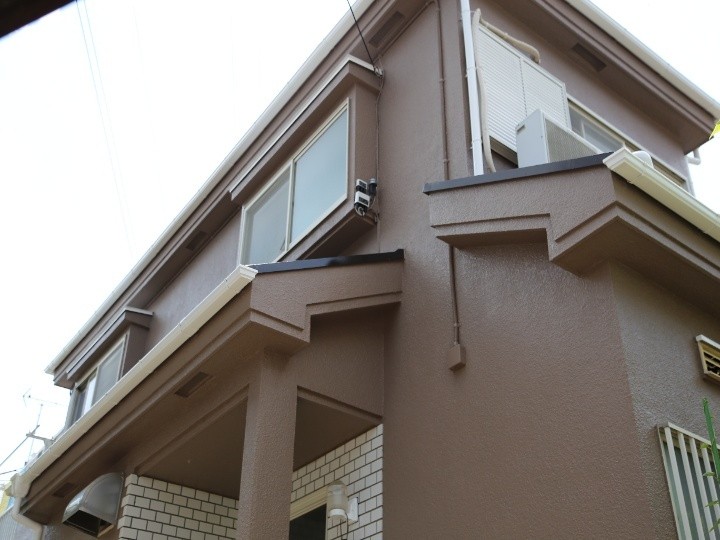 外壁塗装の完了