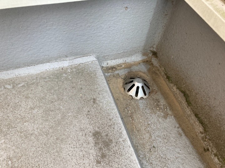 排水口周辺の劣化箇所