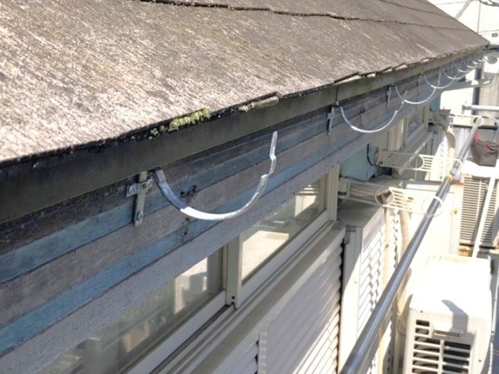 新しい受け金具の取り付け