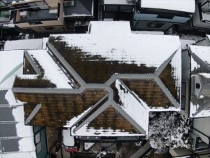 屋根工事前の現地調査