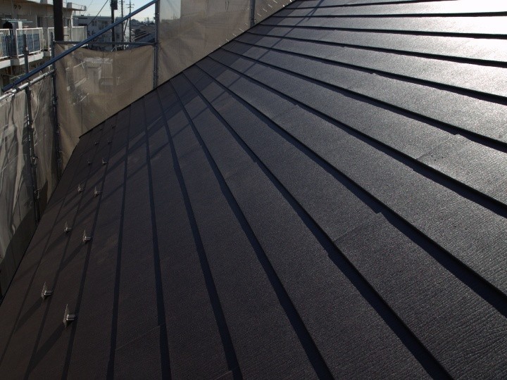 ガルテクト本体の葺き込み