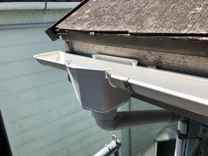 集水器・竪樋との接続調整