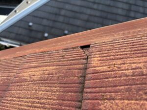 屋根材の架け
