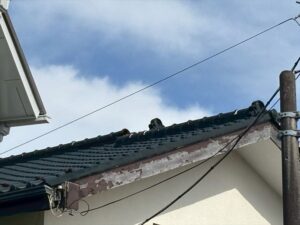 瓦が落下したとのお問合せ