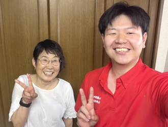 お客様の写真