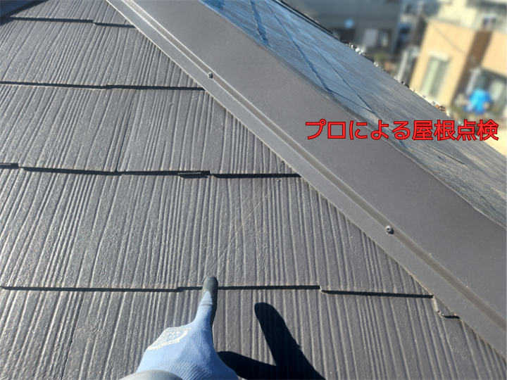 プロによる屋根点検