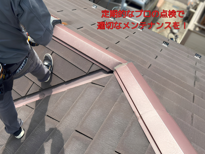 定期的なプロの点検で適切なメンテナンス