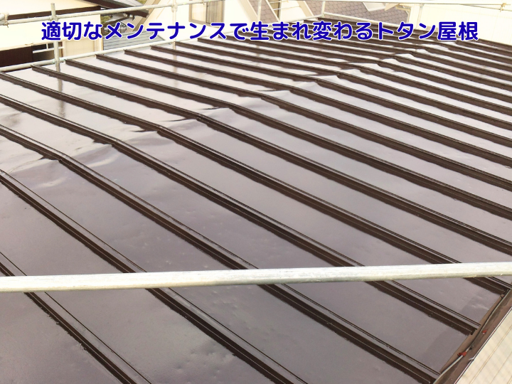 適切なメンテナンスで生まれ変わるトタン屋根