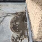 立ち上がりと外壁の取り合い