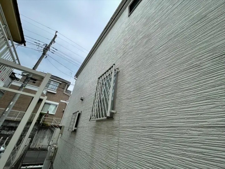 藻汚れが出た外壁面