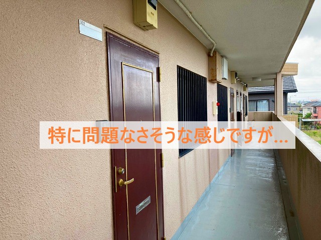 マンション玄関ドア外観