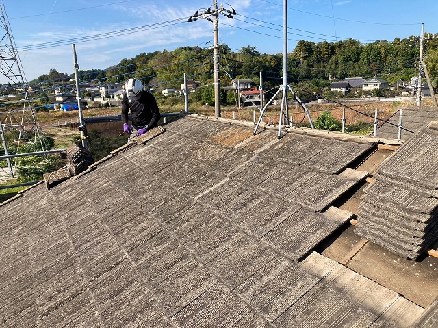 屋根葺き替え工事