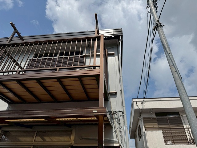 アパート建物修繕工事の完成後状況