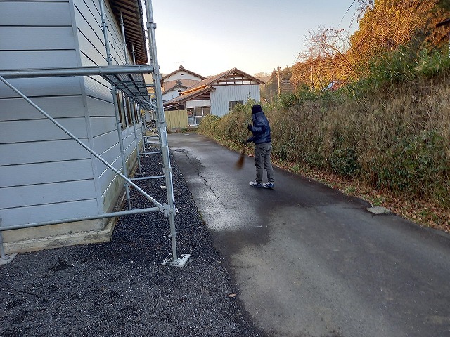 道路の清掃